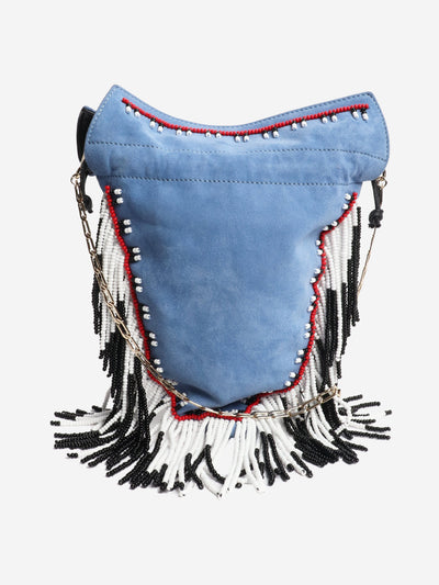 Blue beaded sac Cross-body bags les petits joueurs 