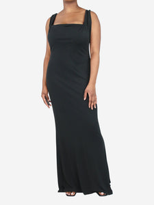 Vivienne Westwood Black sleeveless maxi dress - size UK 16