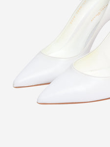 Gianvito Rossi White leather pumps - size EU 40 (UK 7)