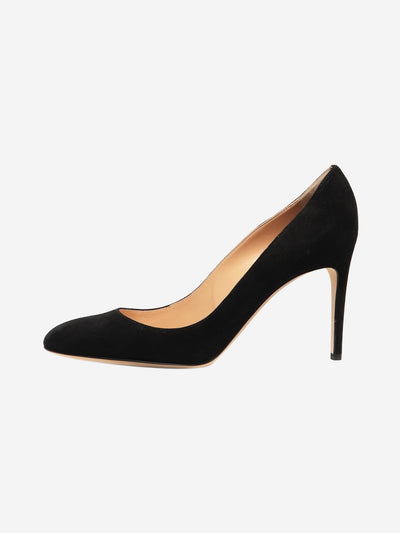 Black suede pumps - size EU 41 Heels Sergio Rossi 