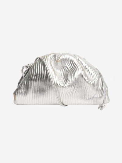 Silver mini pouch bag Cross-body Bags Bottega Veneta 