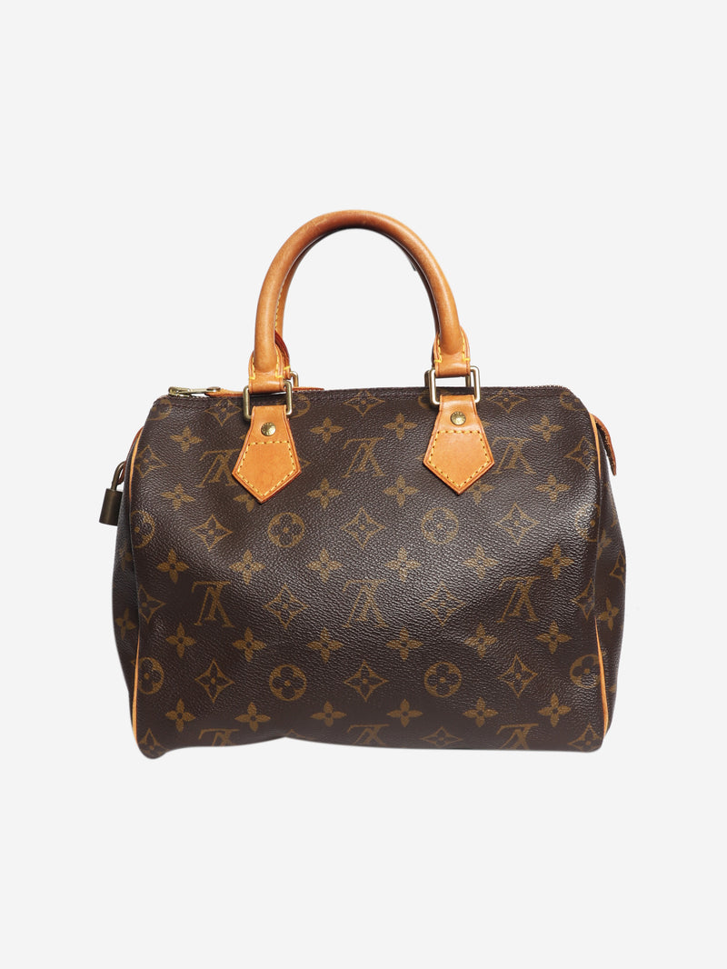 Brown 2000 Monogram Speedy 25 bag