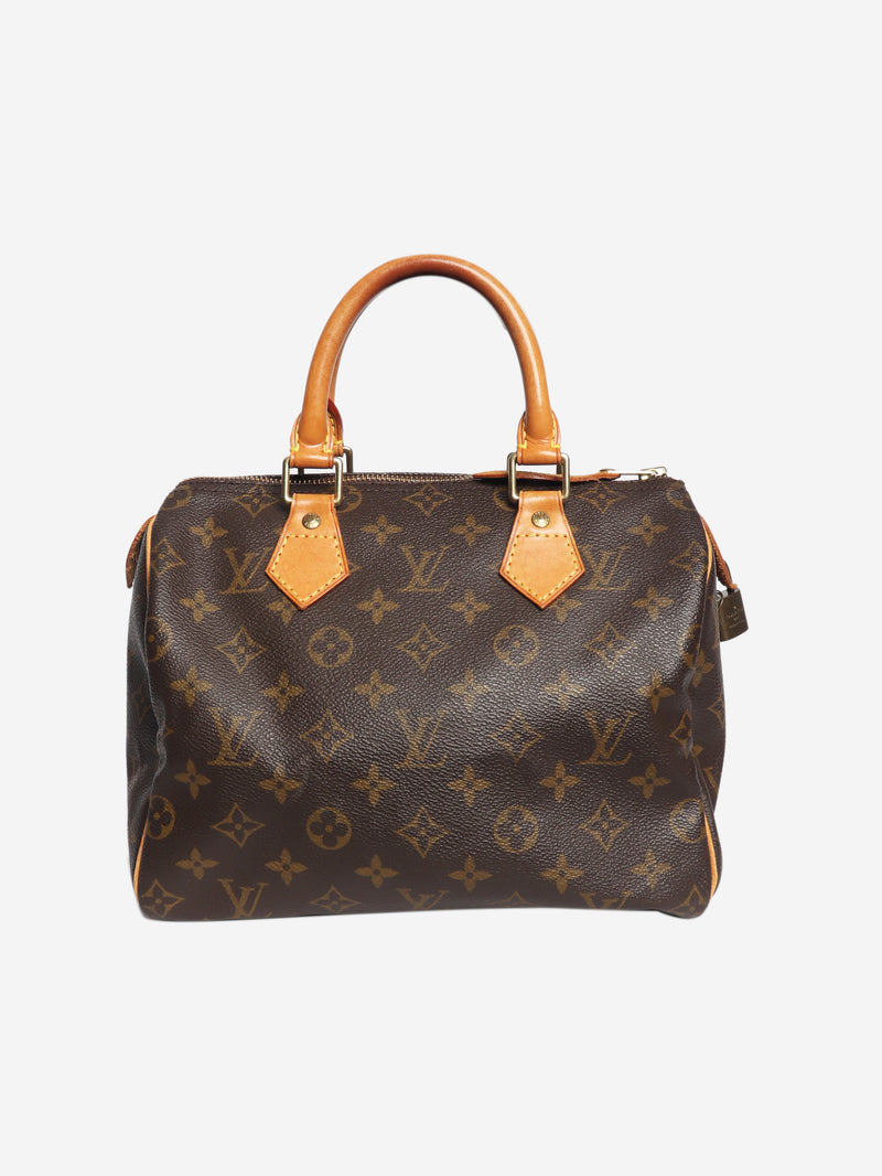 Brown 2000 Monogram Speedy 25 bag