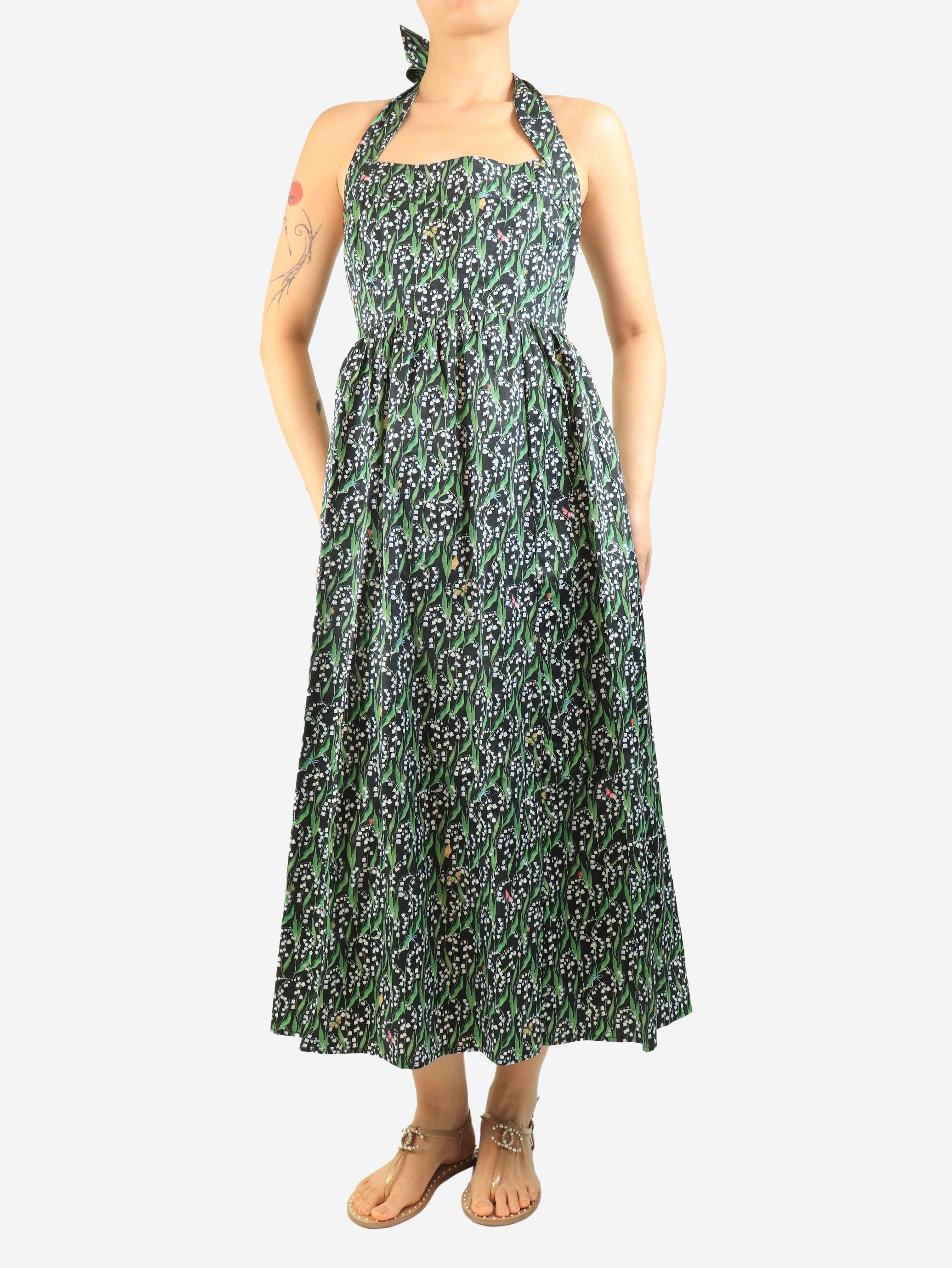 Multicolour Fleur midi dress - size M Dresses Hill House 