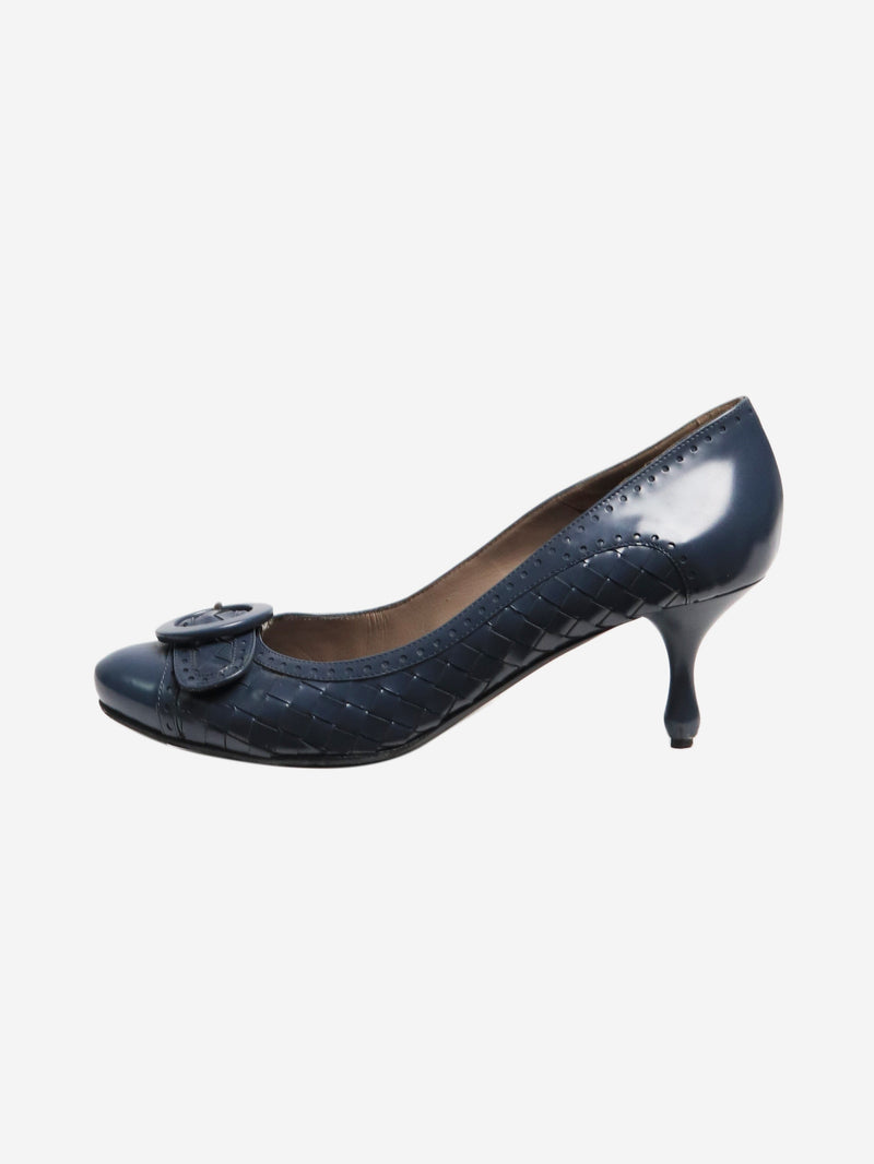 Intrecciato heels EU 39.5