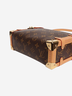 Brown Monogram Side Trunk MM bag