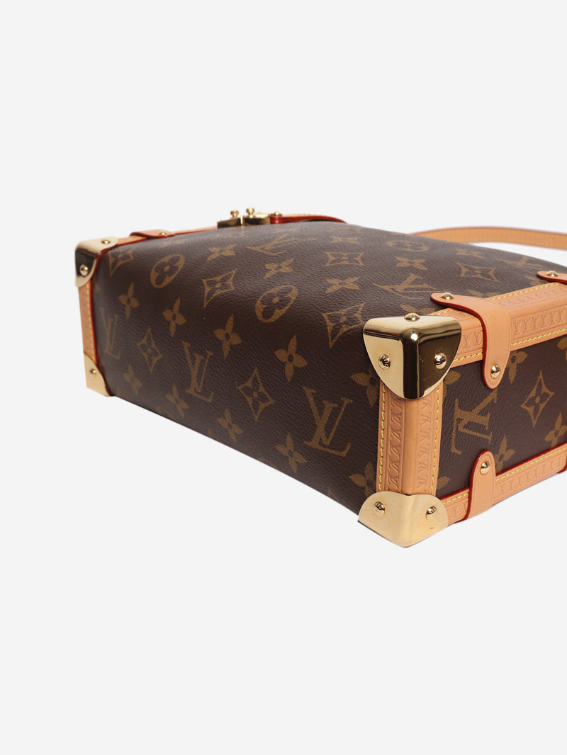 Brown Monogram Side Trunk MM bag