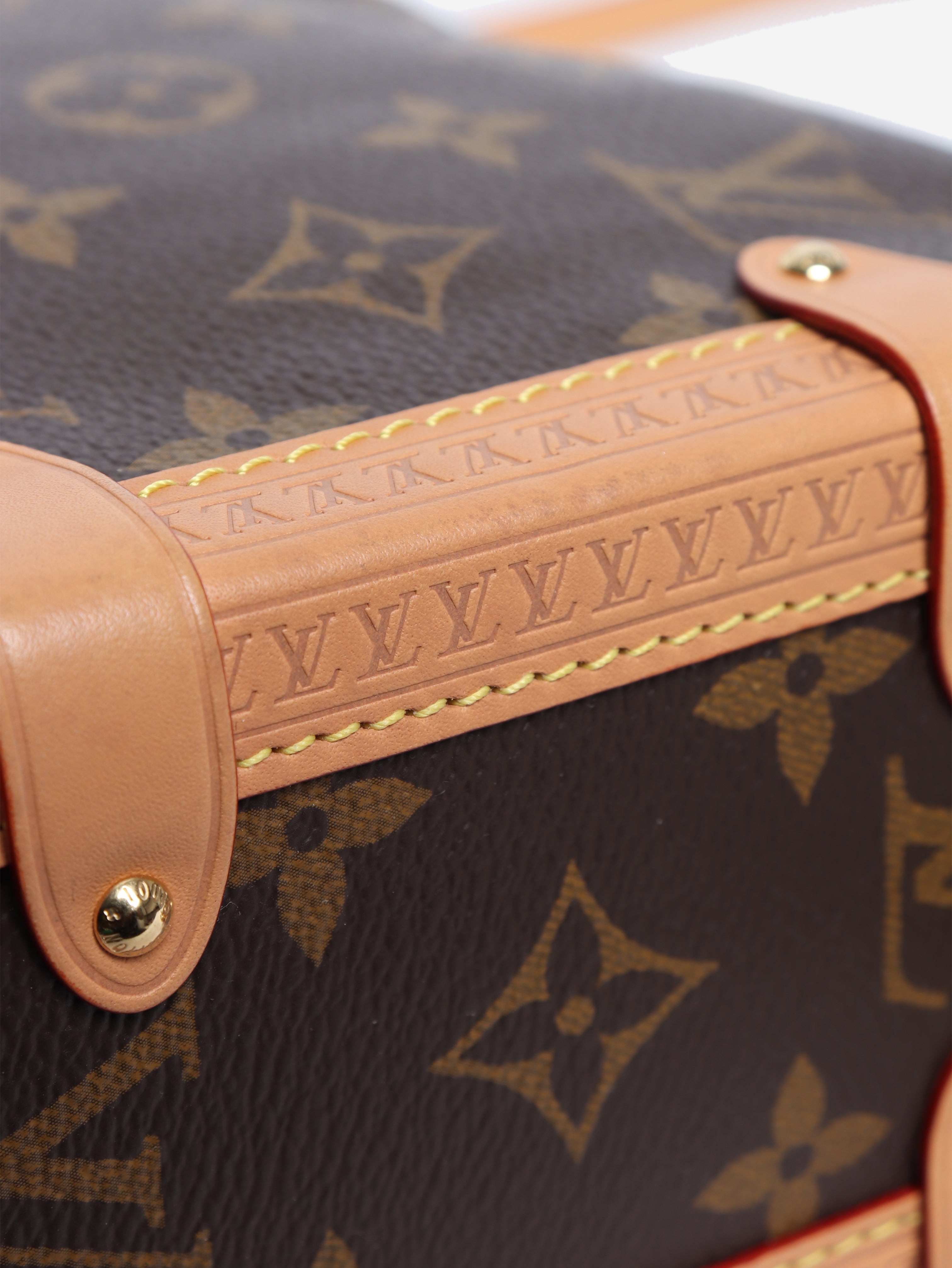 Brown Monogram Side Trunk MM bag