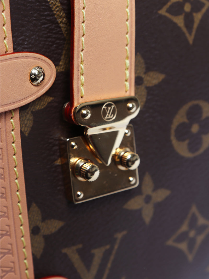 Brown Monogram Side Trunk MM bag