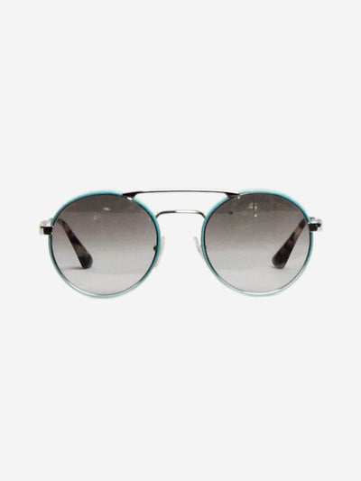 Light blue and silver aviator sunglasses Sunglasses Prada 