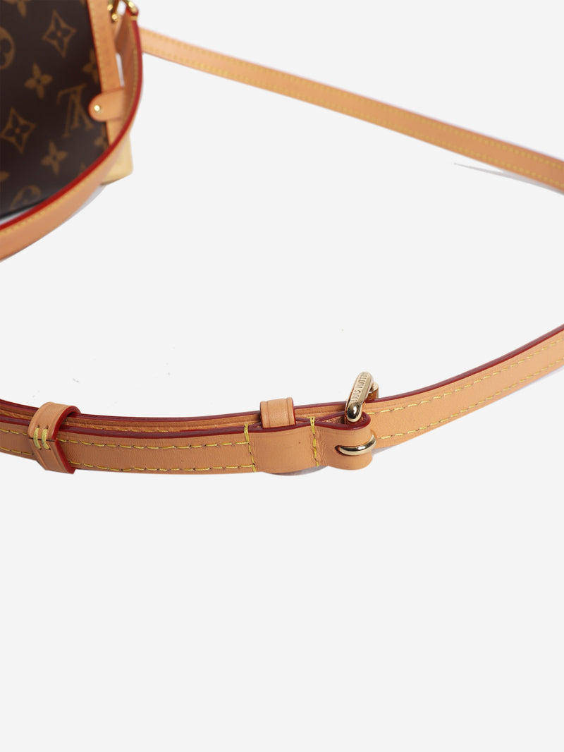 Brown Monogram Side Trunk MM bag