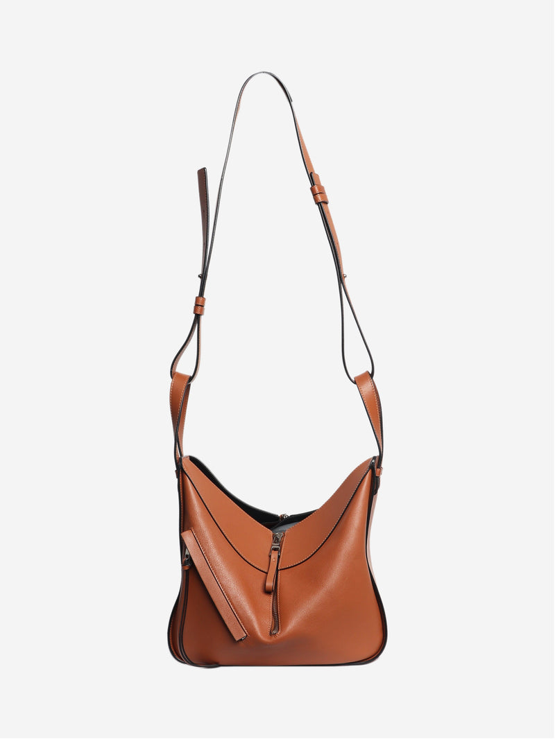 Brown Hammock leather 2way bag Shoulder bags Loewe 