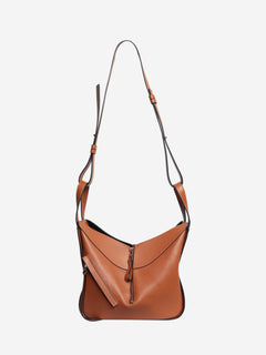 Brown Hammock leather 2way bag Shoulder bags Loewe 