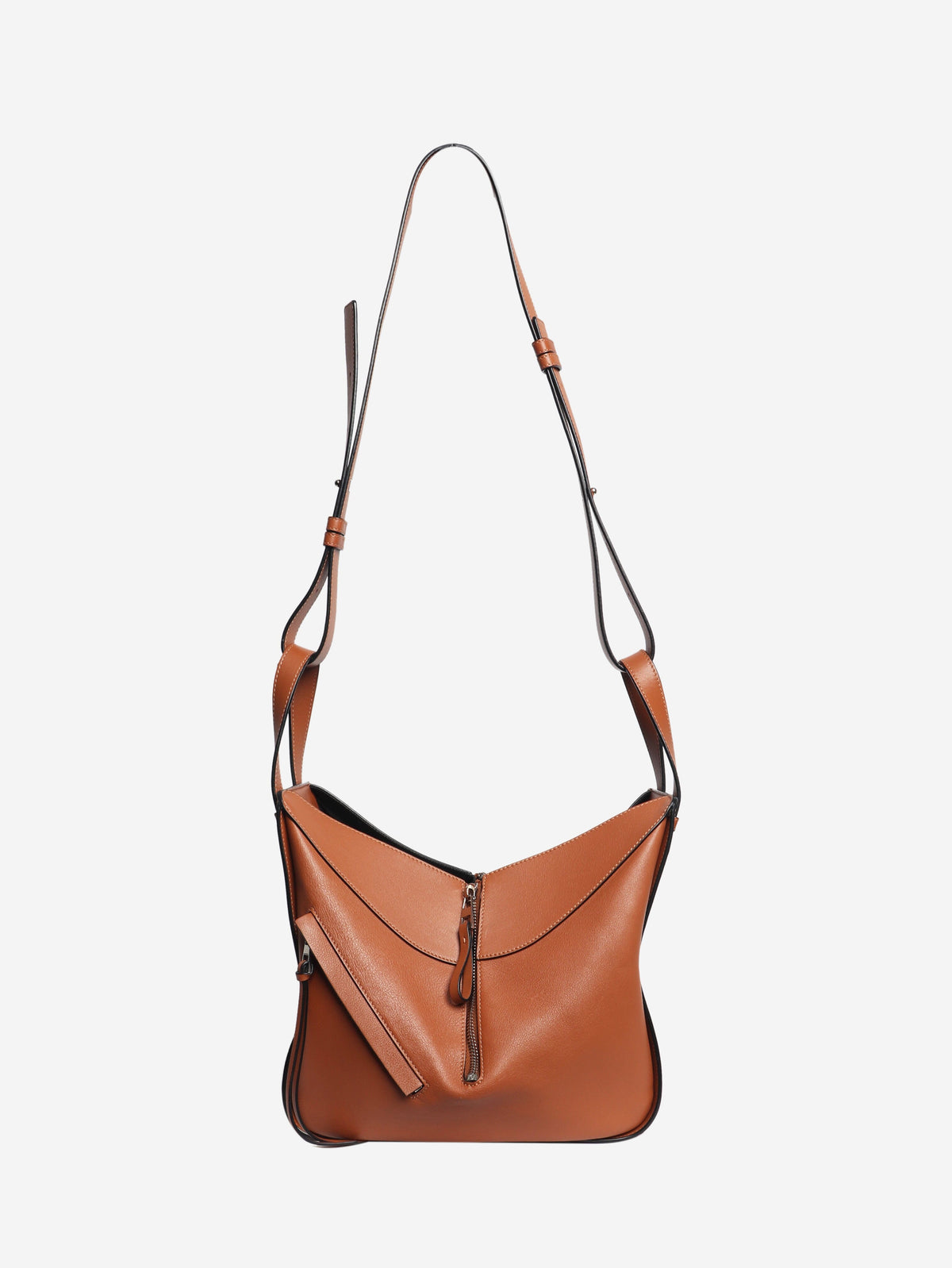 Brown Hammock leather 2way bag Shoulder bags Loewe 