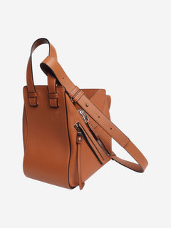 Brown Hammock leather 2way bag Shoulder bags Loewe 