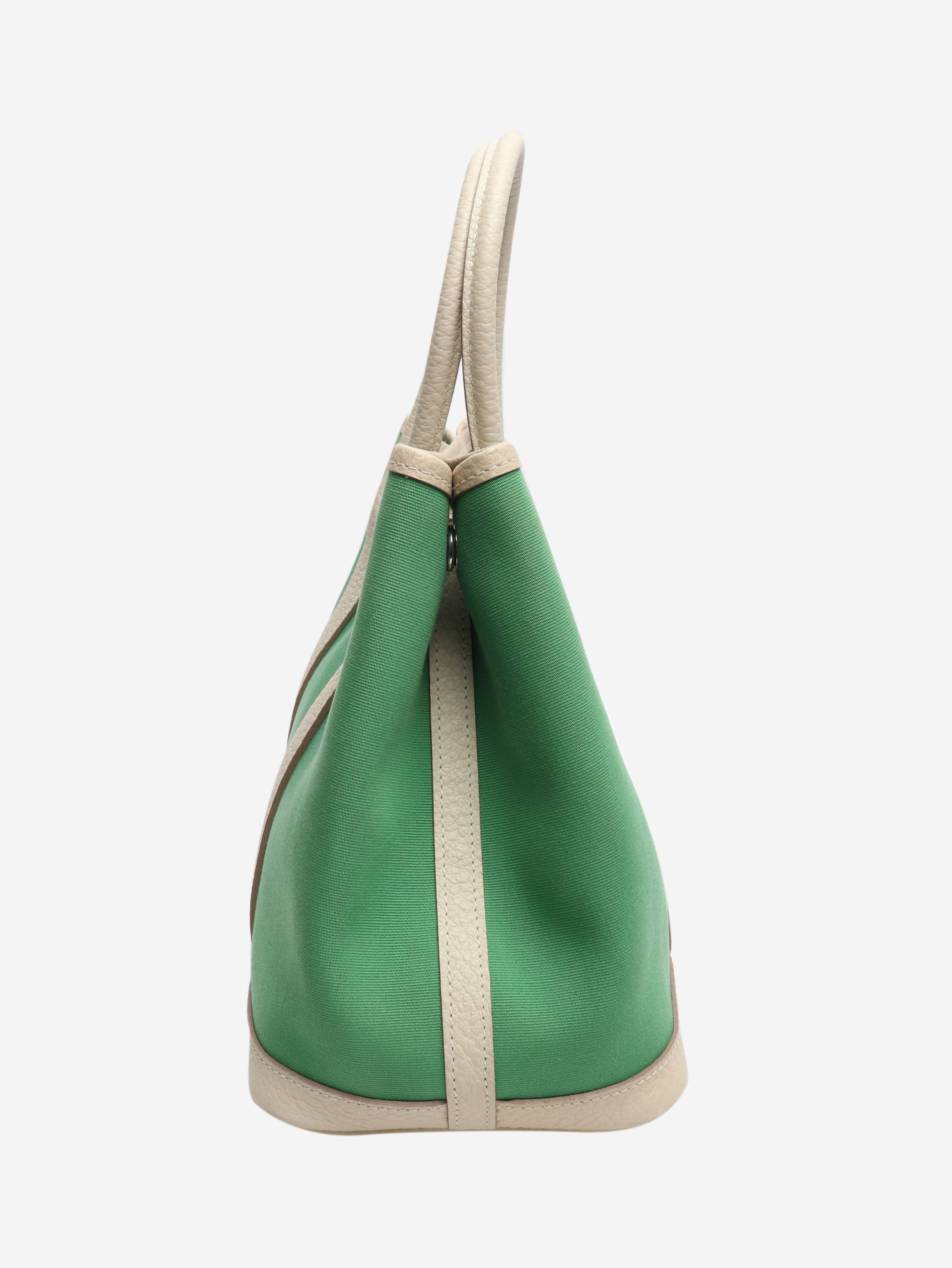 Green 2018 Garden party Shoulder bags Hermes 