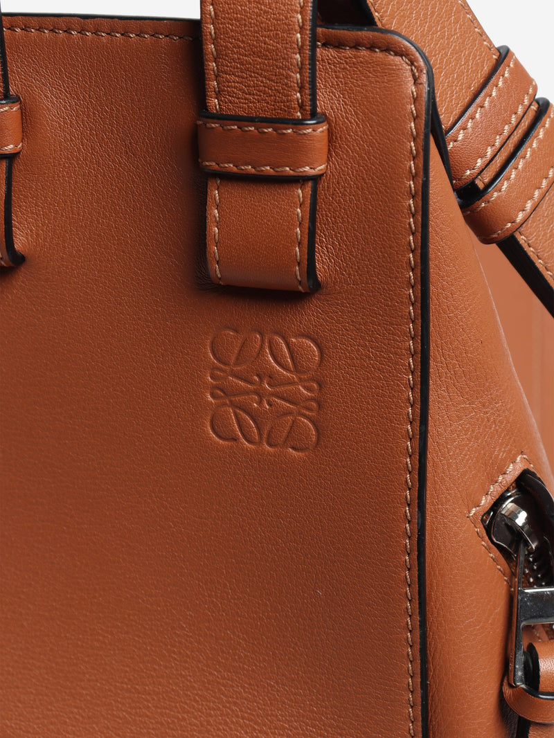 Brown Hammock leather 2way bag Shoulder bags Loewe 
