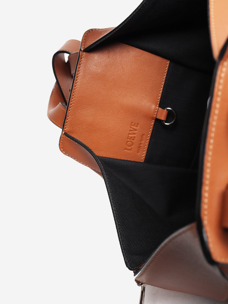 Brown Hammock leather 2way bag Shoulder bags Loewe 