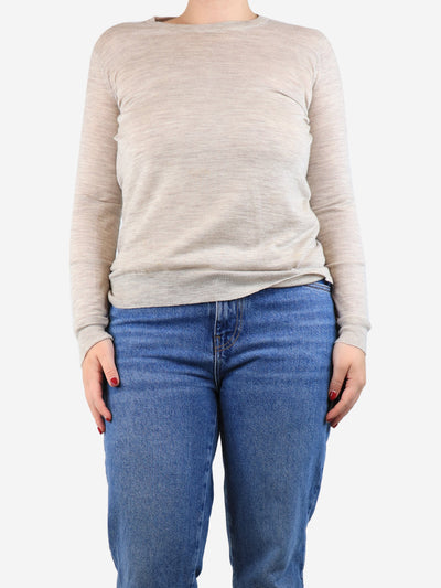 Neutral crewneck sweater - size M Knitwear Proenza Schouler 