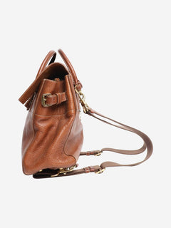Brown Bayswater leather backpack