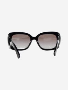 Prada Black baroque swirly sunglasses