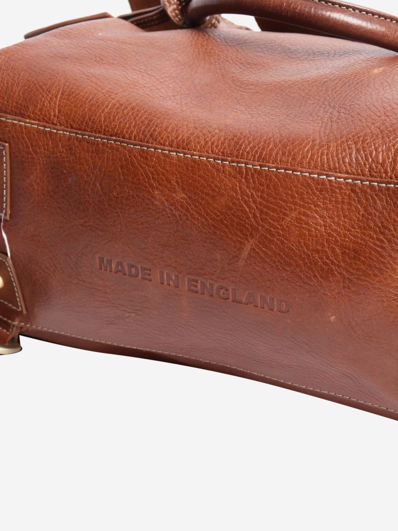 Brown Bayswater leather backpack