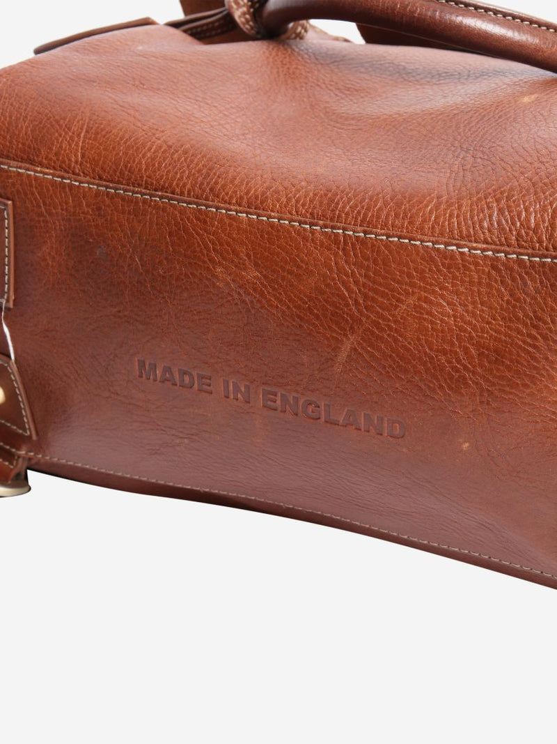 Brown Bayswater leather backpack