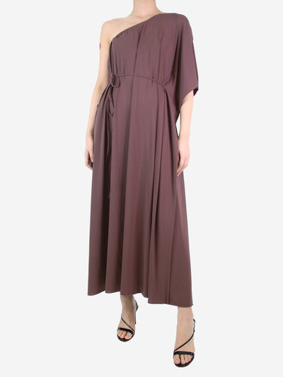 Purple one-shoulder midi dress - size M Dresses Eres 