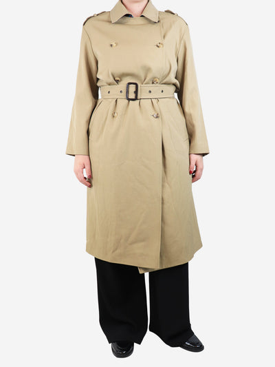 Neutral trench coat with embroidery - size UK 14 Coats & Jackets Etro 