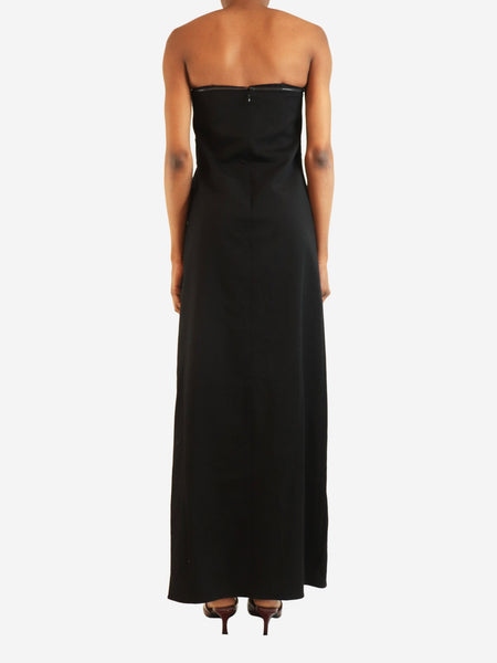 Black strapless dress - size XS alternate image
