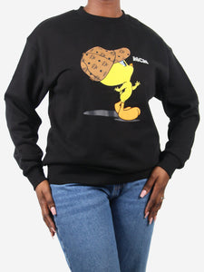 MCM Black Looney Tunes sweater - size L