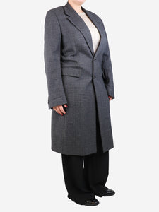 Prada Dark grey wool coat - size UK 14