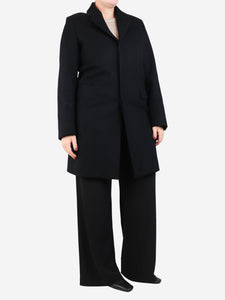 A.P.C. Black wool coat - size L