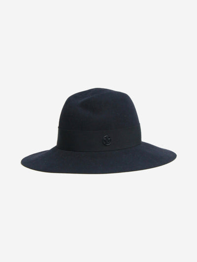 Maison Michel Navy blue fedora hat - size S Hats Maison Michel 