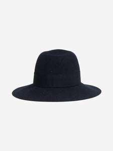 Maison Michel Navy blue fedora hat - size S