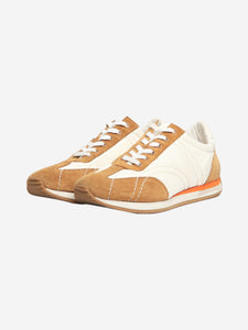 Toteme White and tan Sport sneakers - size EU 42