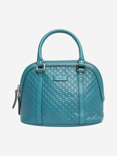 Blue Micro Guccissima leather 2way bag Cross-body bags Gucci 