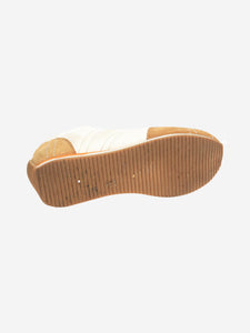 Toteme White and tan Sport sneakers - size EU 42