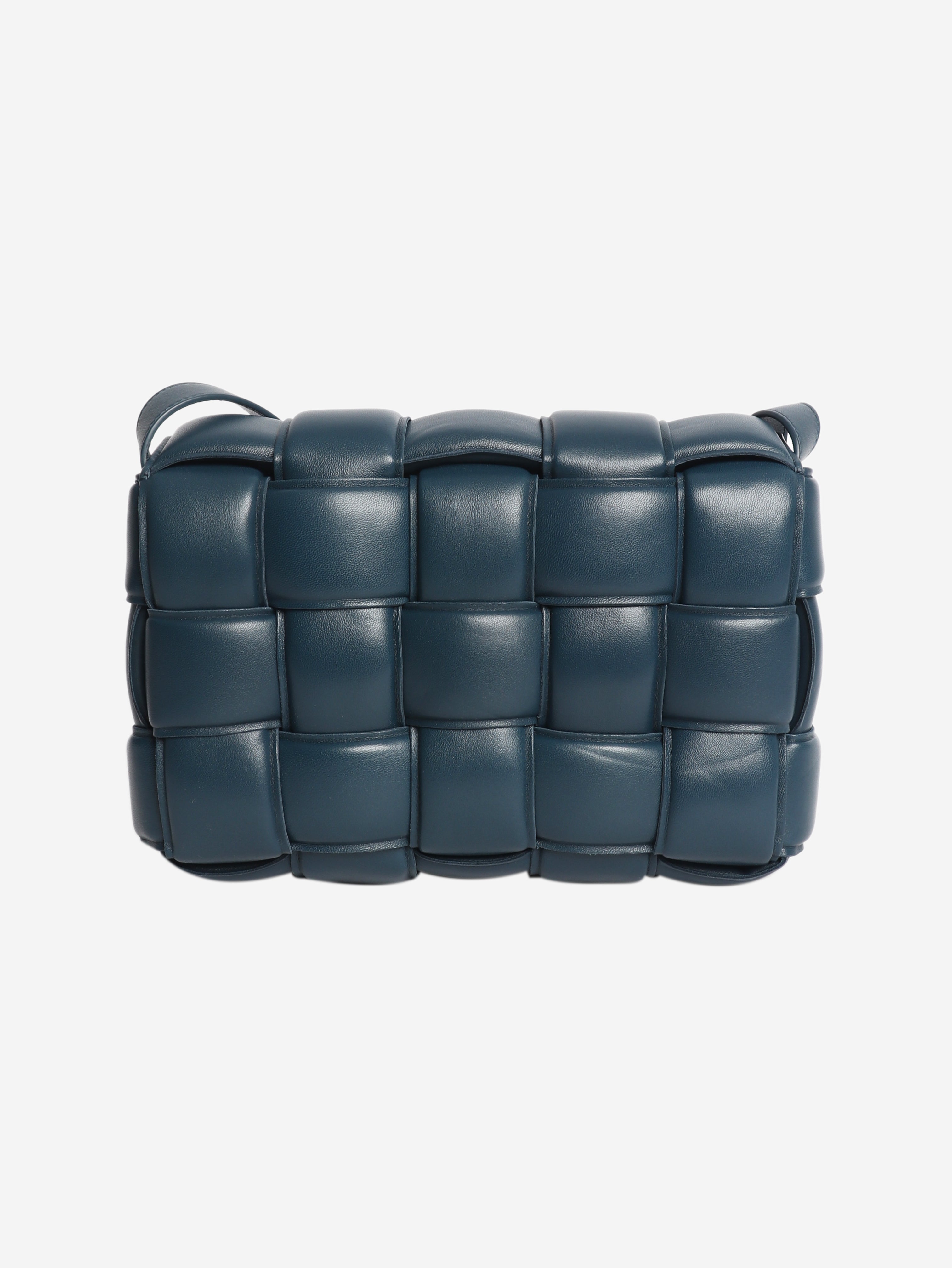 Navy padded Cassette bag