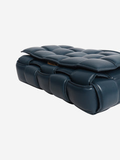 Navy padded Cassette bag