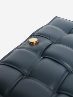 Navy padded Cassette bag