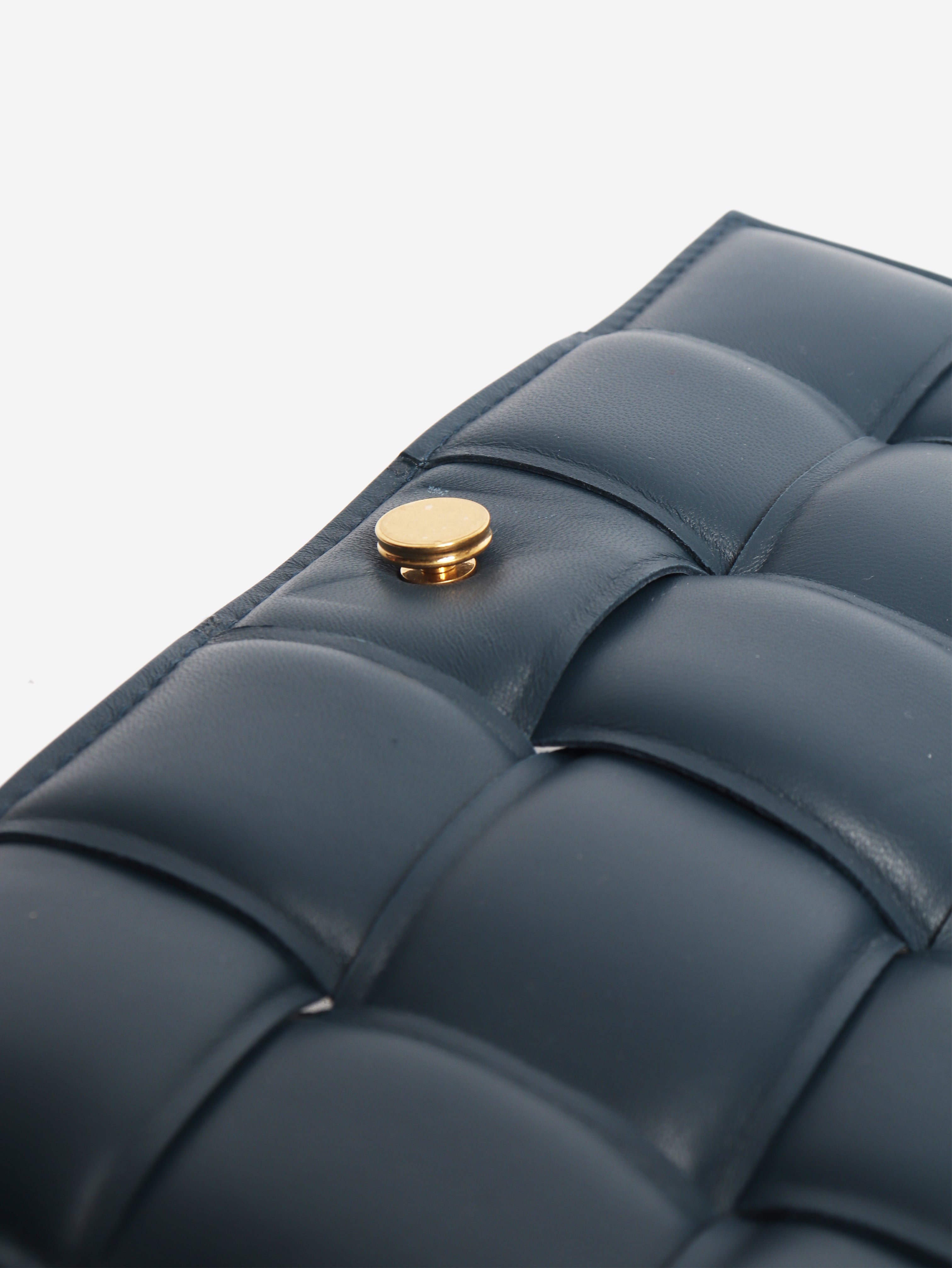 Navy padded Cassette bag