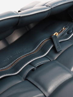 Navy padded Cassette bag