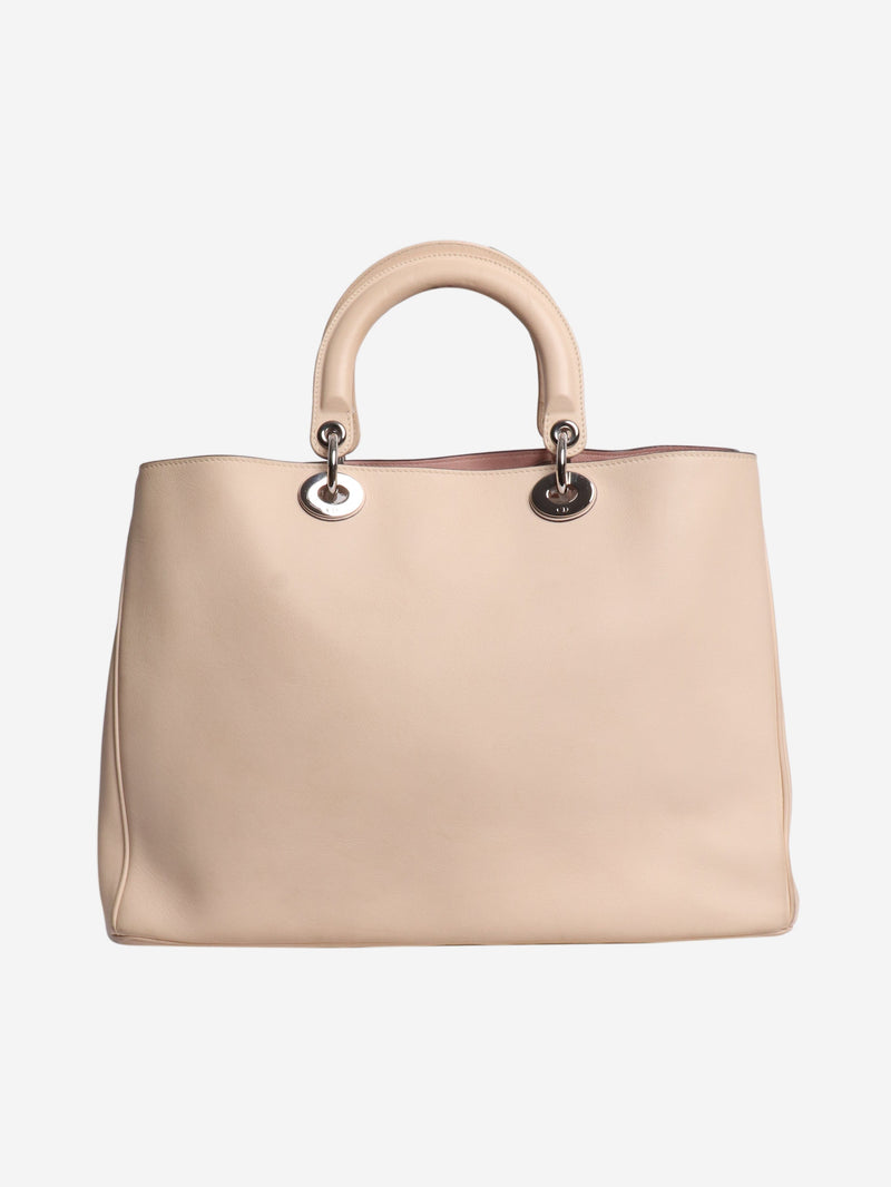 Cream large Diorissimo tote bag Handbags Dior 
