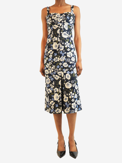 Navy floral Colleen dress - size UK 4 Dresses Veronica Beard 