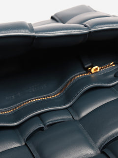 Navy padded Cassette bag