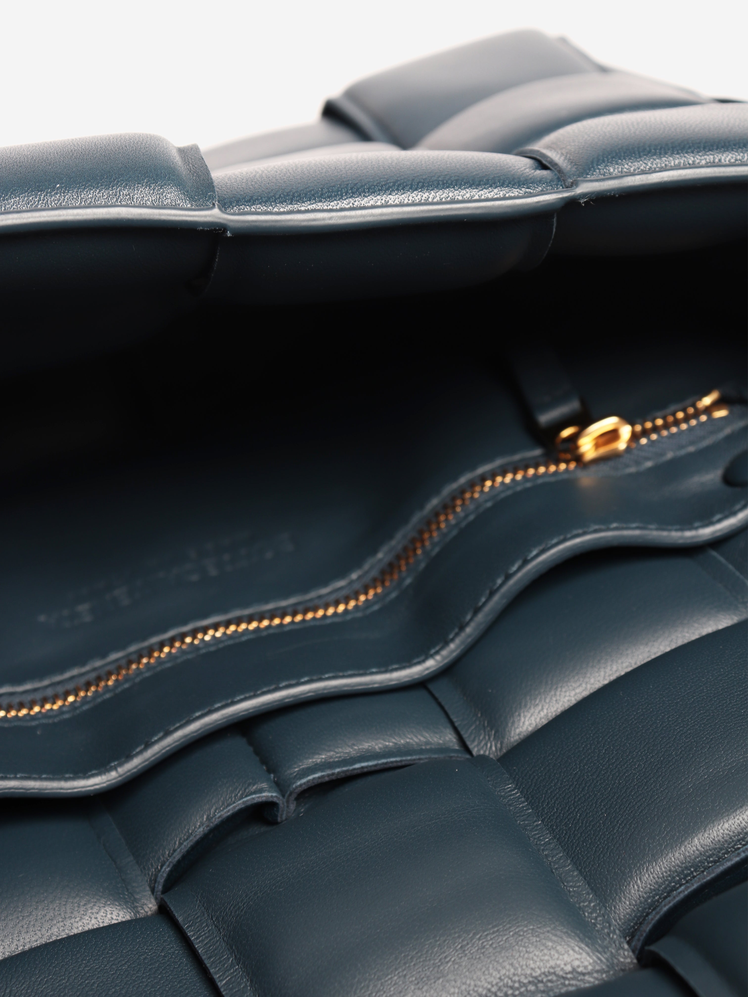 Navy padded Cassette bag