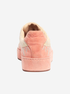 Loro Piana Pink Nuages suede trainers - size EU 38 (UK 5)