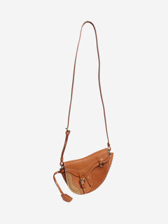 Brown saddle bag