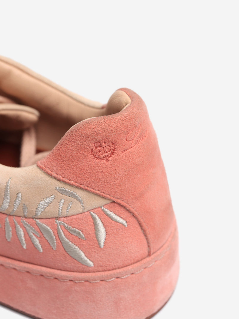 Pink Nuages suede trainers - size EU 38 (UK 5) Trainers Loro Piana 
